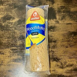 O-Cedar Wood-Matic Roller Mop Refill Super Dry Sponge NIP Replacement Head